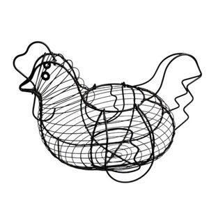 Vintage Metal Wire Chicken Egg Basket